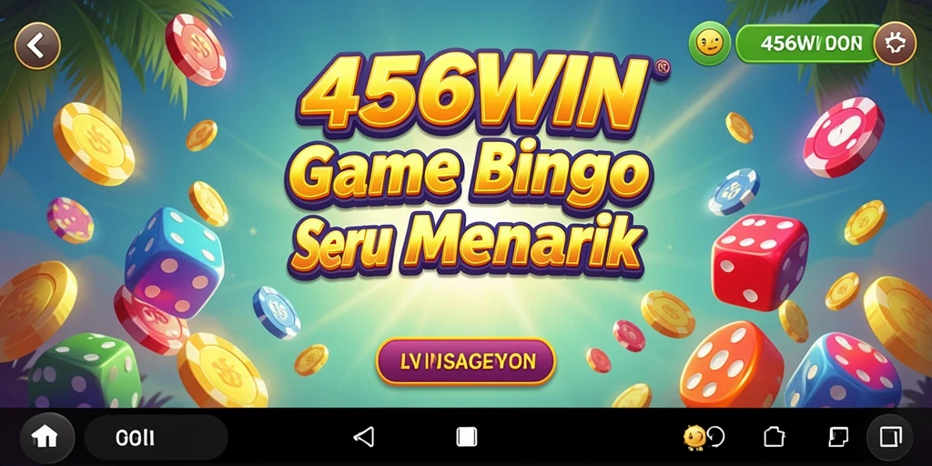 Tampilan gameplay Bingo yang seru dan interaktif di 456WIN.