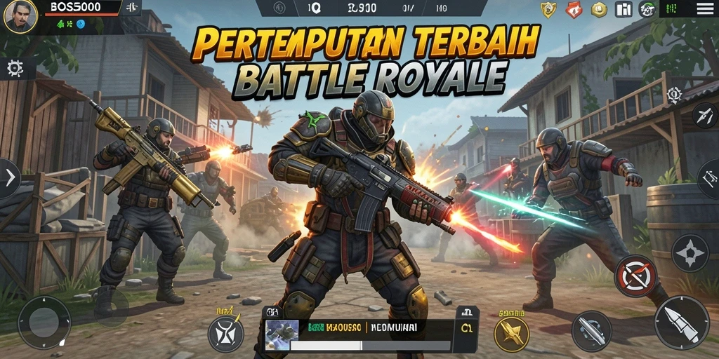 Gameplay seru dan menegangkan di <strong>BOS5000</strong>.