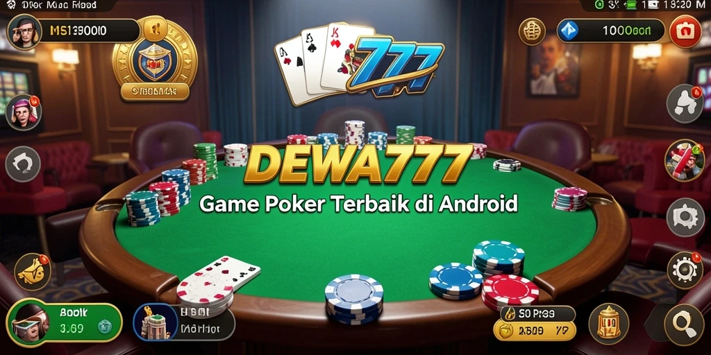 Tampilan menarik gameplay DEWA777 dalam permainan Poker.