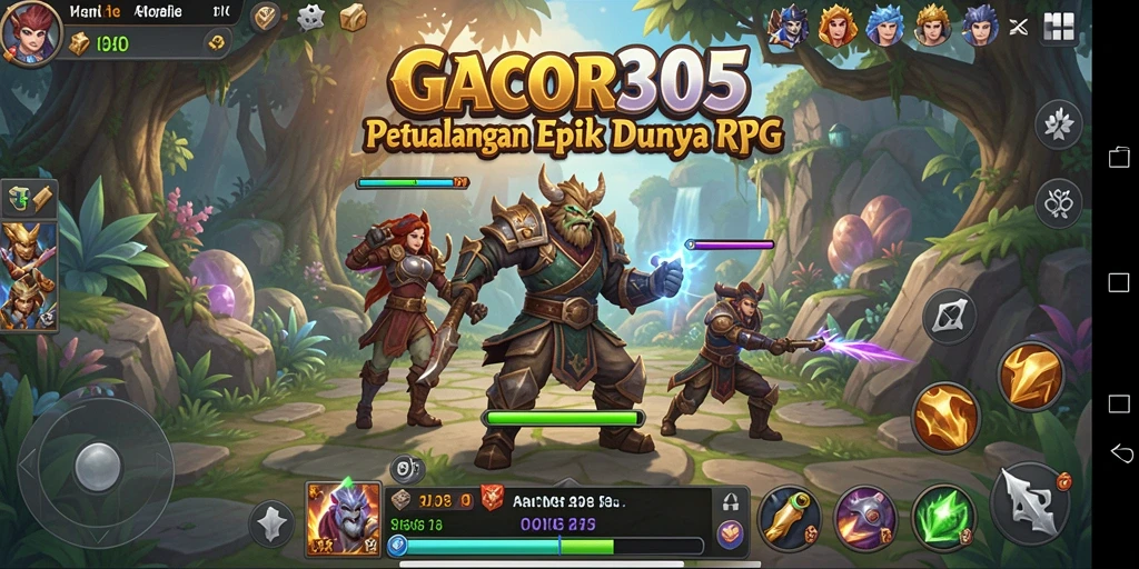 Gameplay menarik GACOR305 dengan pertarungan seru dan karakter yang mendalam.