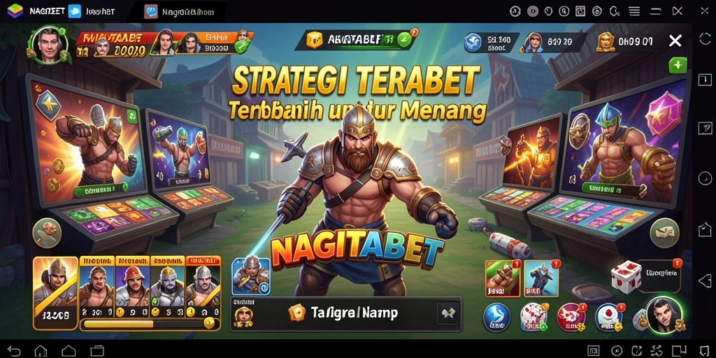 Screenshot gameplay NAGITABET dengan strategi yang menegangkan.