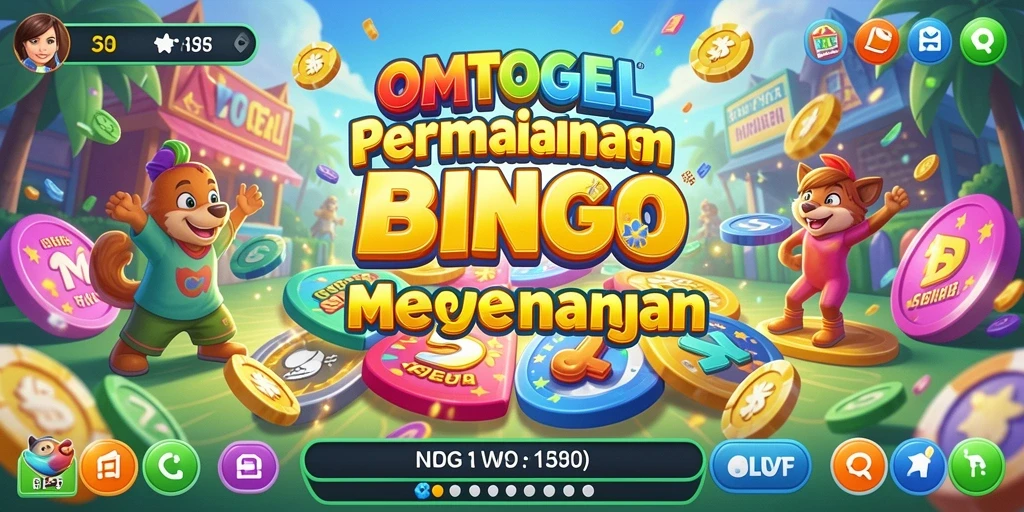 Tampilan gameplay seru di OMTOGEL dengan Bingo yang mengasyikkan.