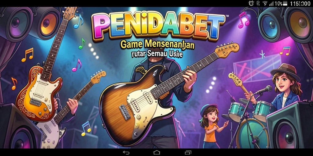 Screenshot gameplay PENIDABET yang menunjukkan pengalaman musik yang seru.