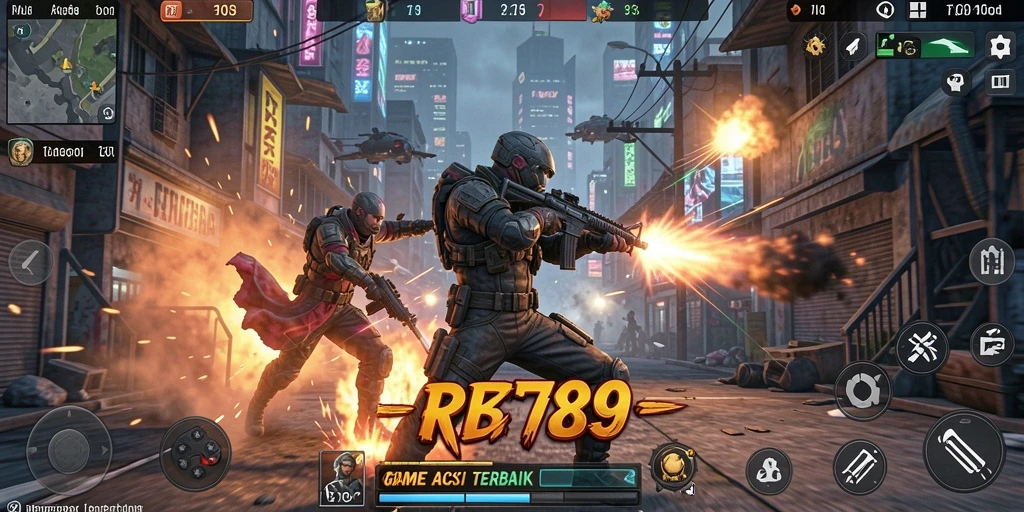 Gameplay seru RR789 dalam aksi penuh adrenalin.