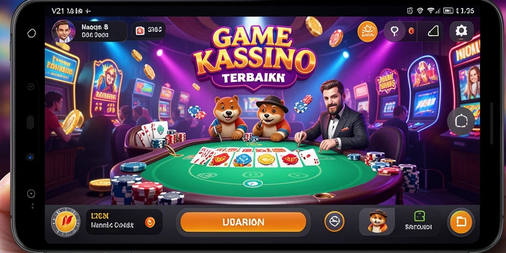 Tampilan menarik dan gameplay seru di V21.