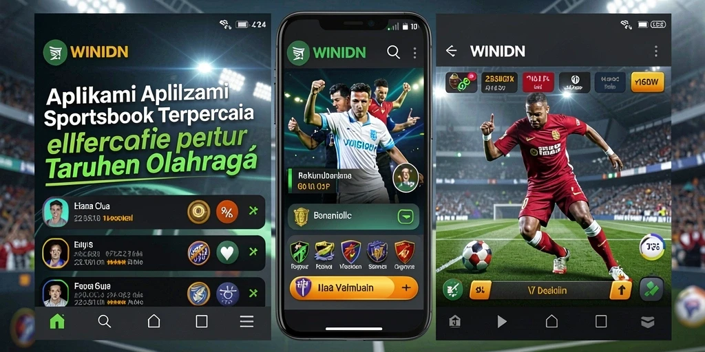 Tampilan antarmuka WINIDN yang menarik saat memasang taruhan olahraga.